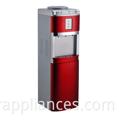 Floor standing water dispenser bottom cabinet or refrigerator